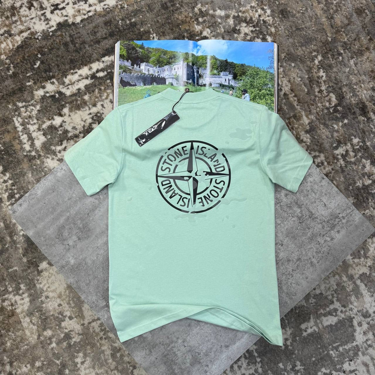 S.I BACK BIGPRINT T-SHIRT MINT