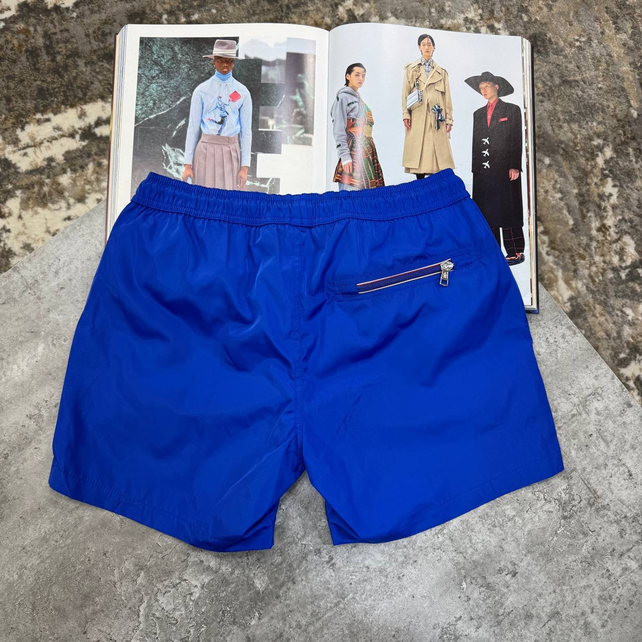 NCLR SHORT SET WHITE/BLUE