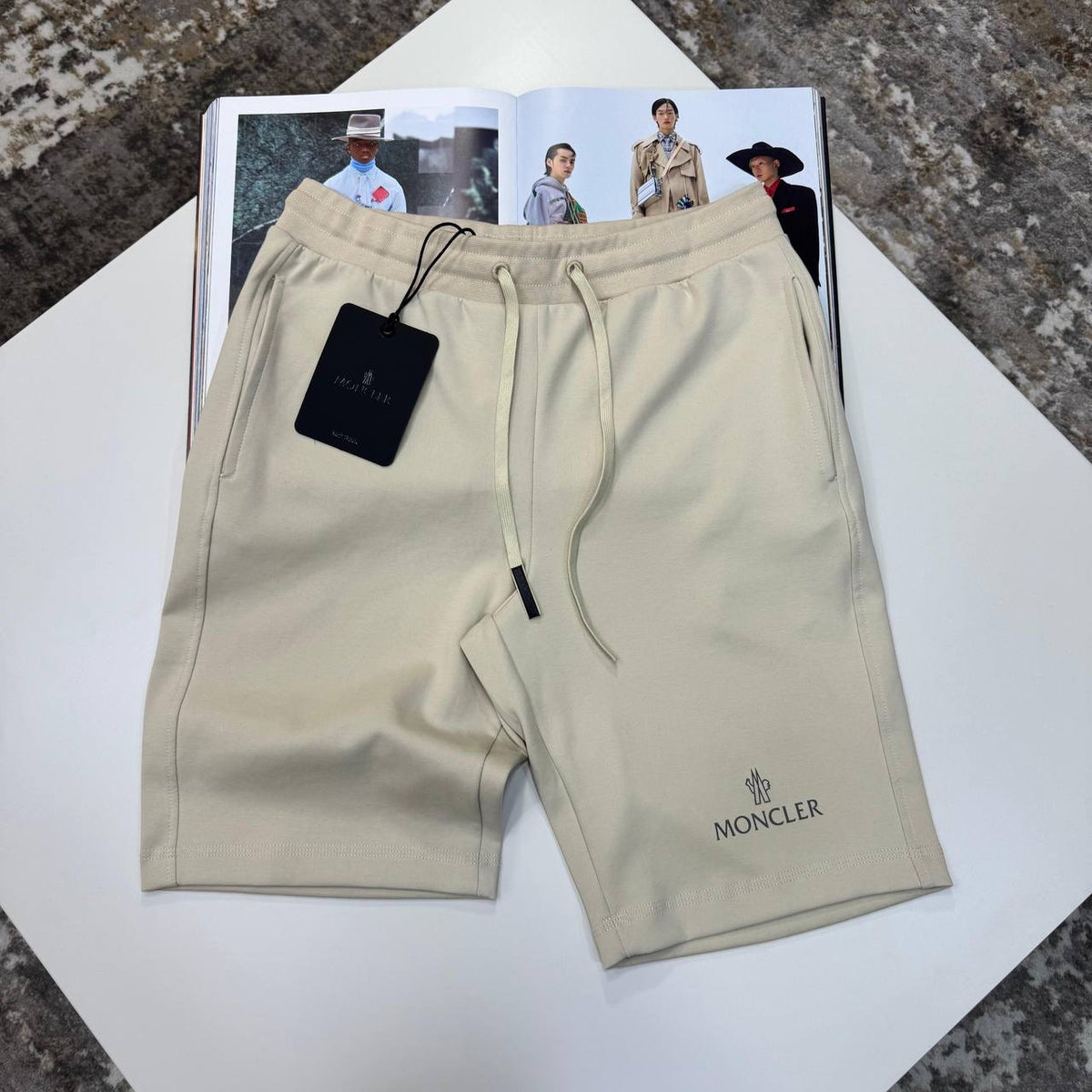 NCLR SHORT SET ALL BEIGE