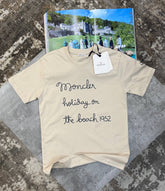 NCLR HOLIDAY ON TSHIRT BEIGE