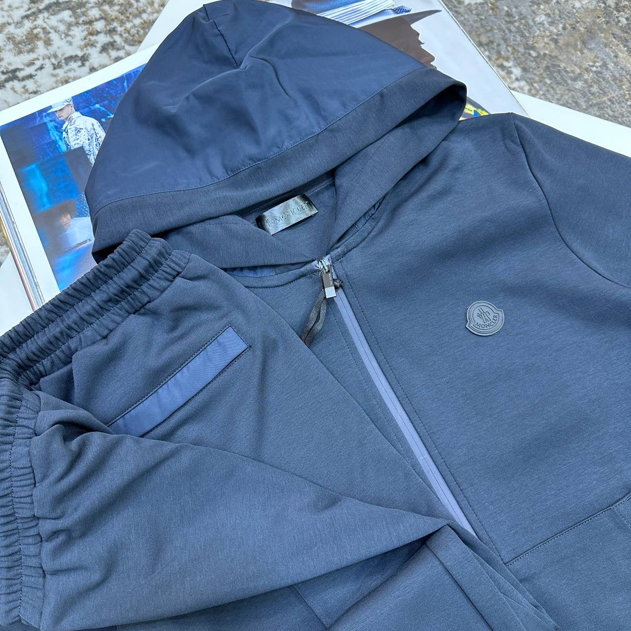 MNCLR  TRACKSUIT BLACK BADGE NAVY