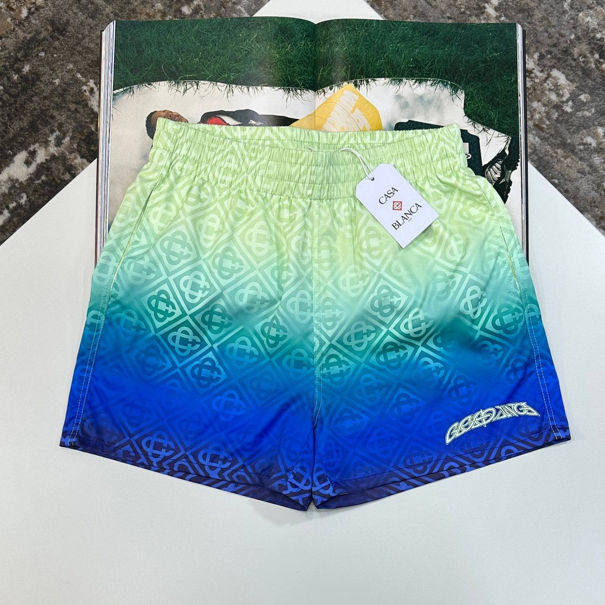 C.B SWIM SHORTS MULTI COLOUR