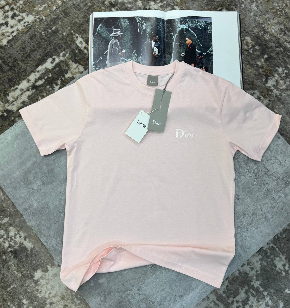 IOR FRONT SIDE LOGO TSHIRT PINK