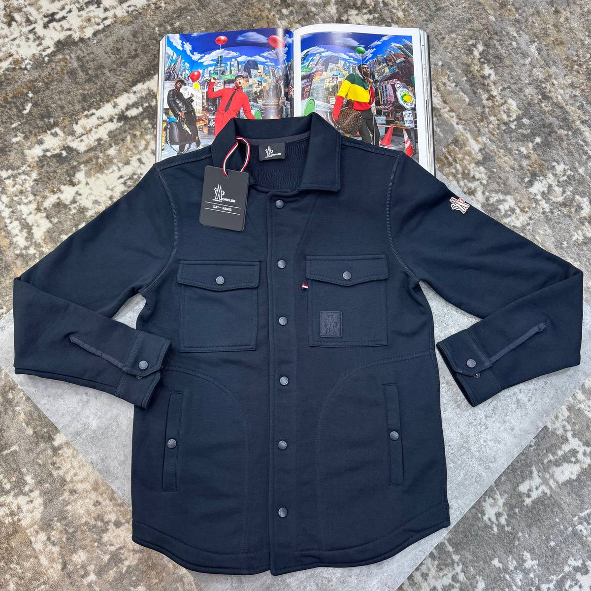 NCLR OVERSHIRT -NAVY