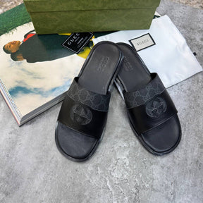UCI SLIPPERS MENS BLACK