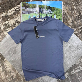 S.I BACK BIGPRINT T-SHIRT BLUE
