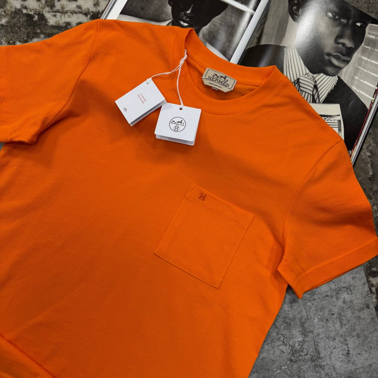 HRMS SHORT SET ORANGE