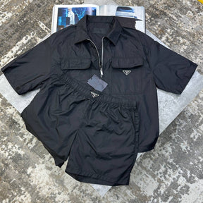 PRDA SHORT SET BLACK