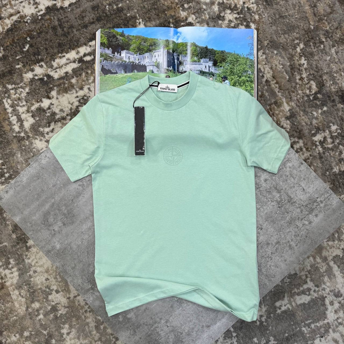 S.I BACK BIGPRINT T-SHIRT MINT