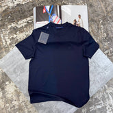 L.V FRONT SMALL LOGO TSHIRT-NAVY