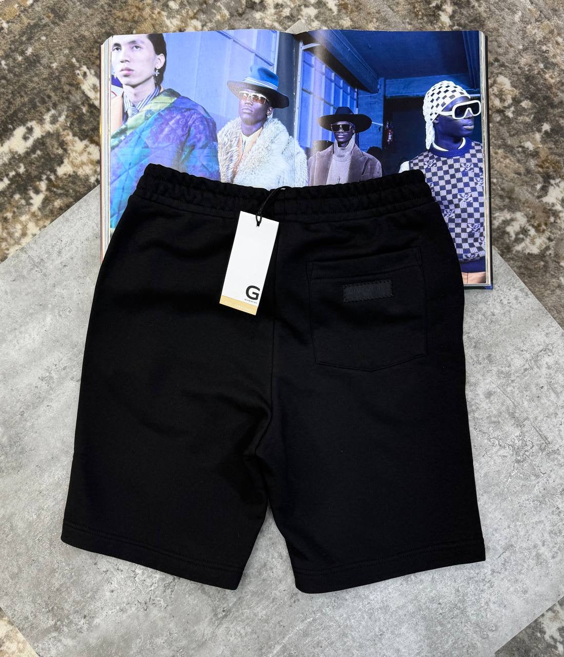 GVNCHY SHORT SET ALL BLACK