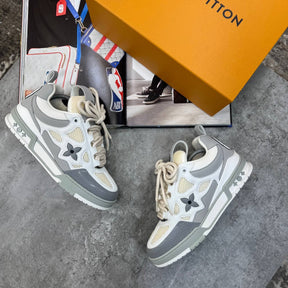 LVE SKATES- BEIGE/GREY