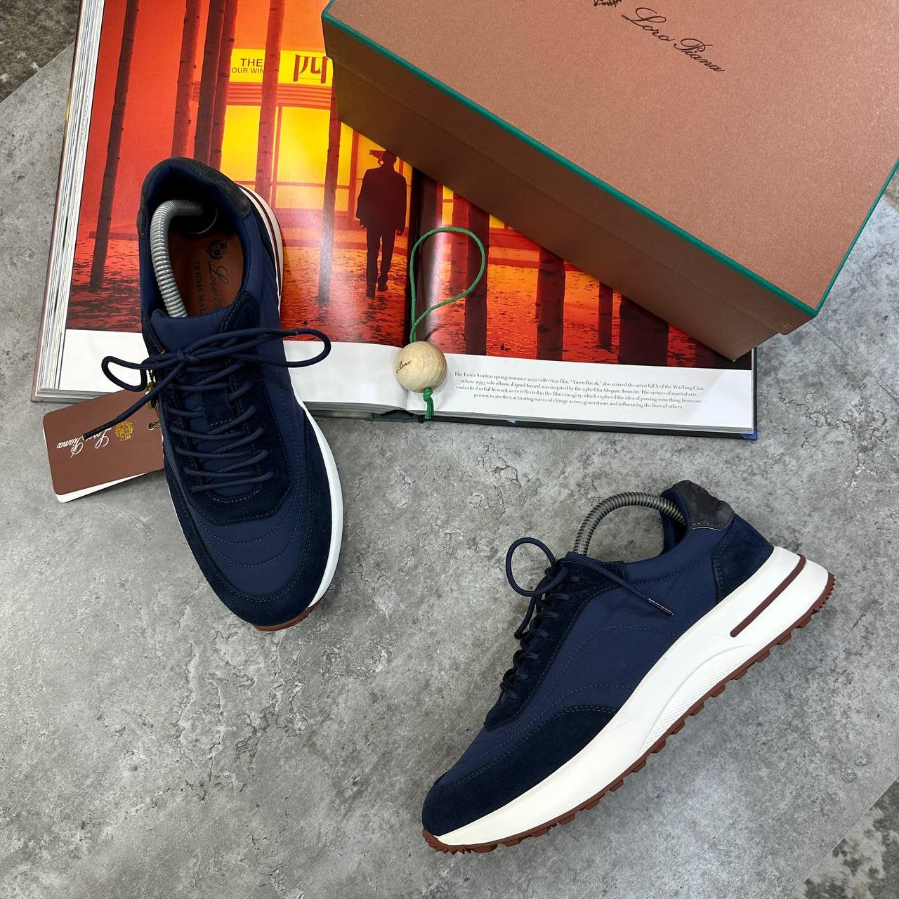 L/P TRAINER NAVY/WHITE
