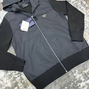 PRDA ZIP JACKET BLACK