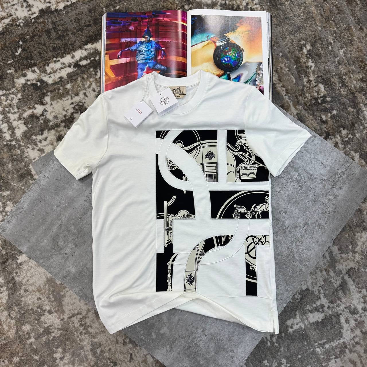 HRMS TSHIRT- WHITE