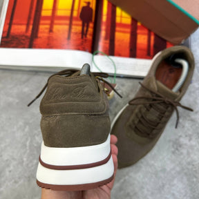 L/P TRAINER BROWN/WHITE