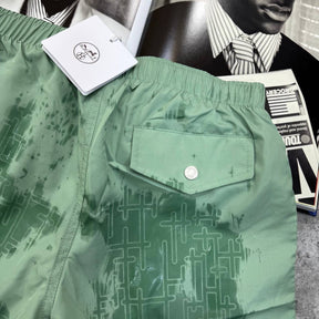 HRMS SHORT SET WHITE/GREEN