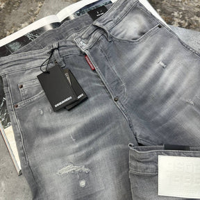 DSQD SLIM FIT JEANS GREY