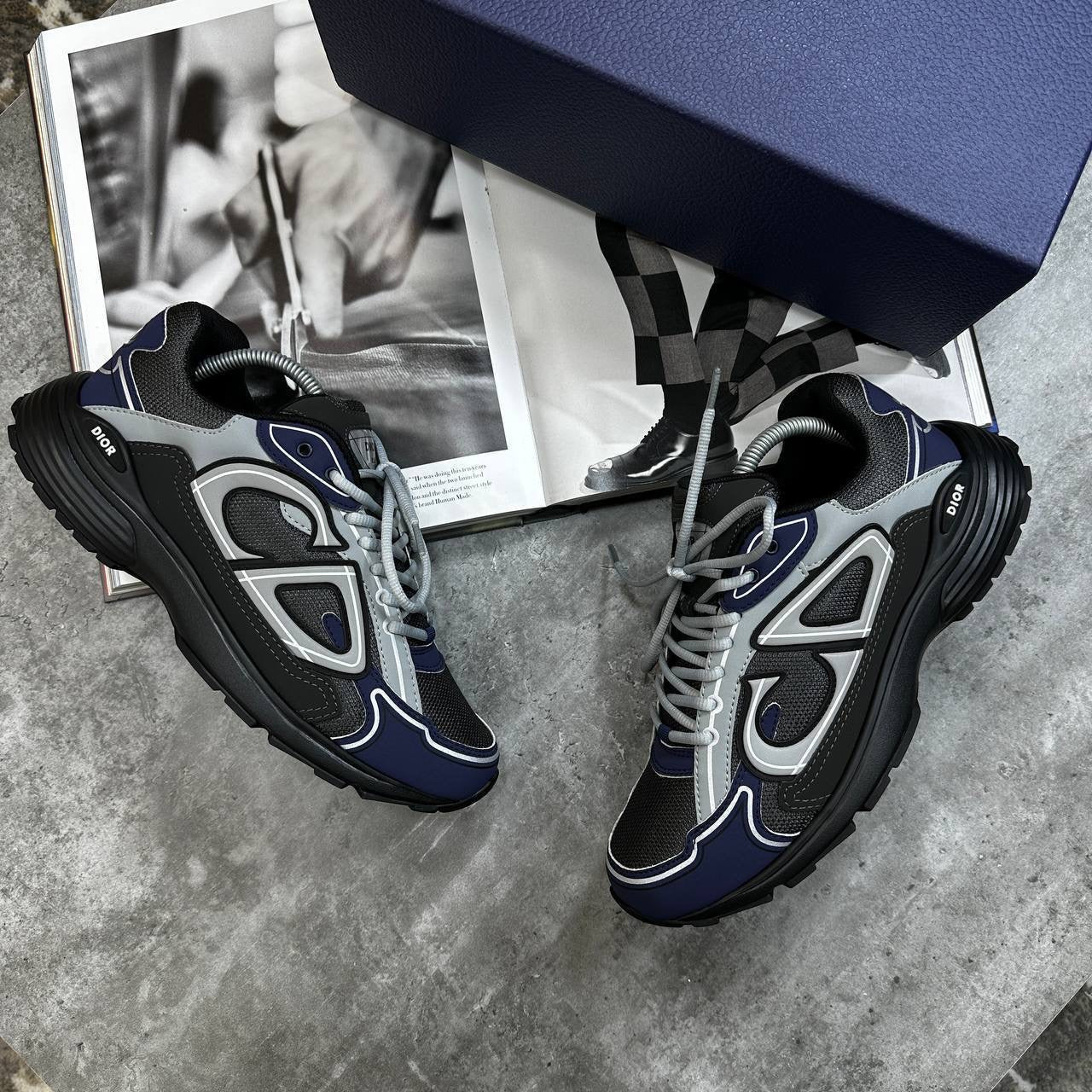 B-30 TRAINER BLACK|BLUE