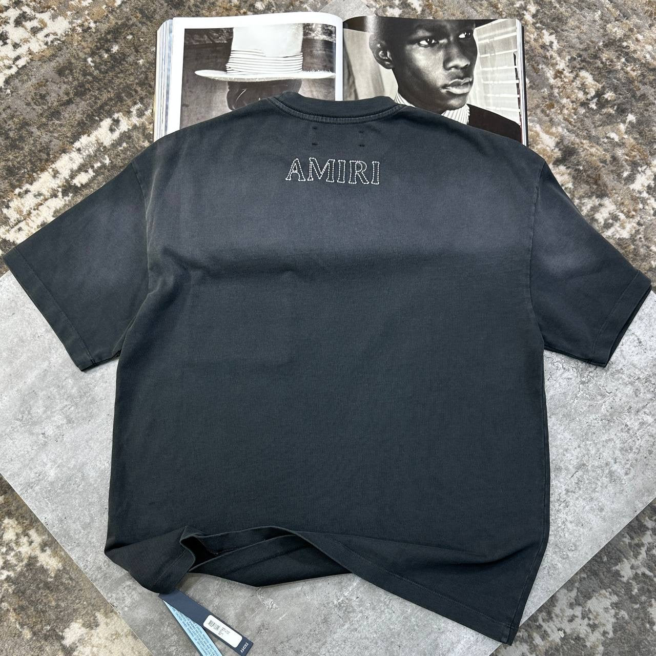 AMRI OVER SIZED TSHIRT BLACK