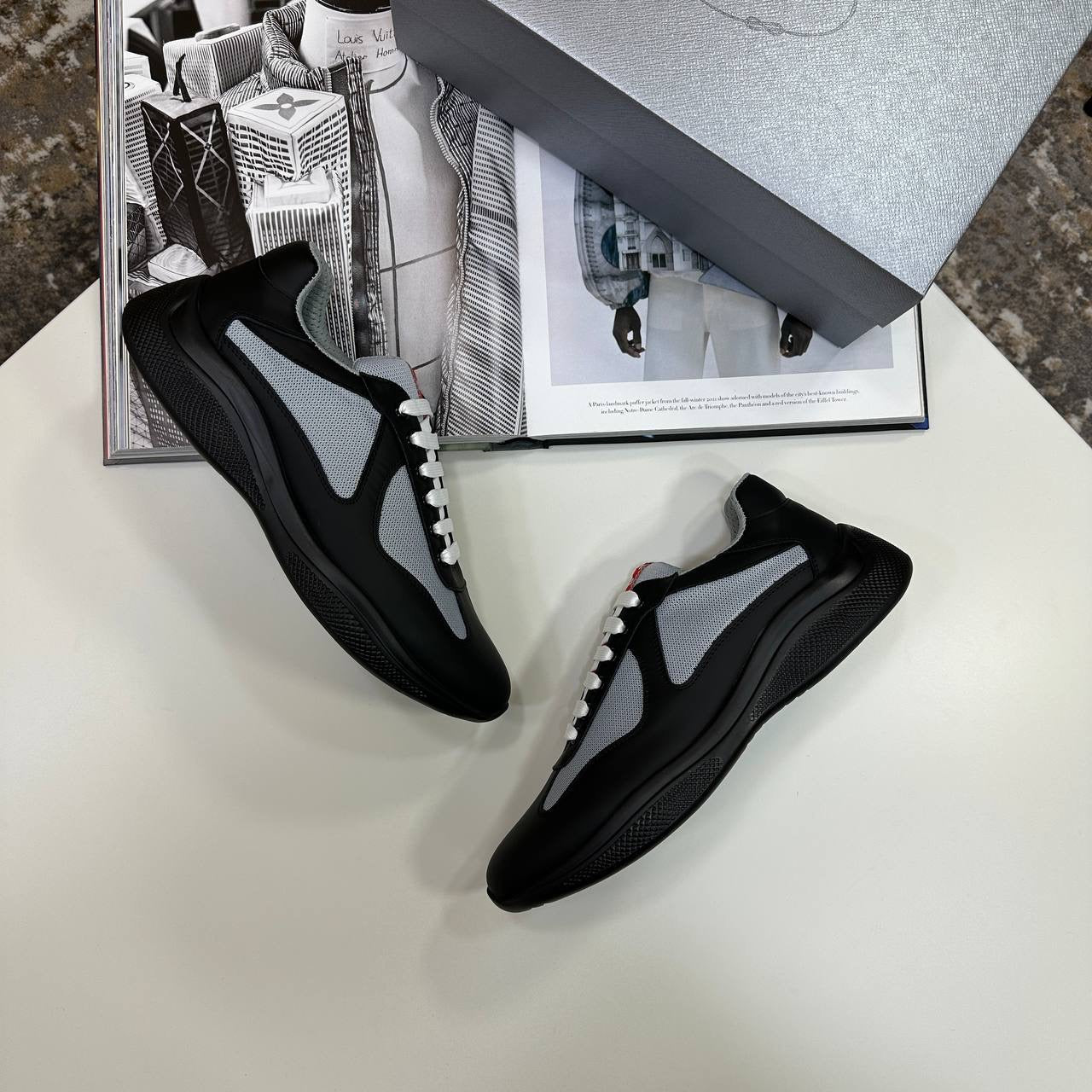 PRDA TRAINERS  BLACK/GREY