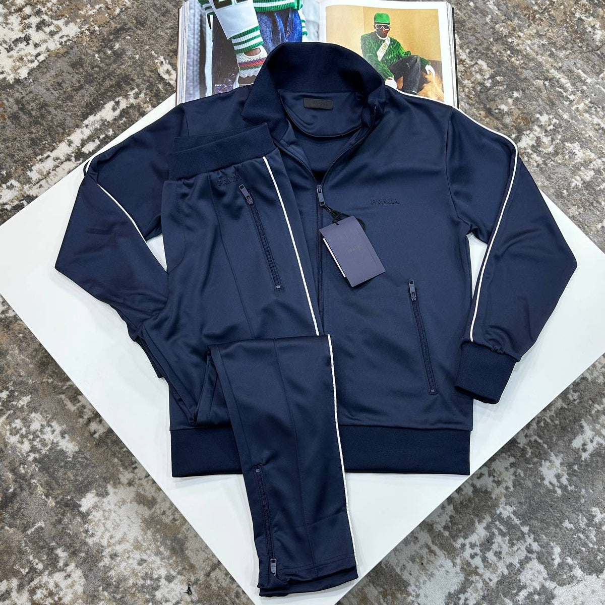 PRDA TRACKSUIT NAVY