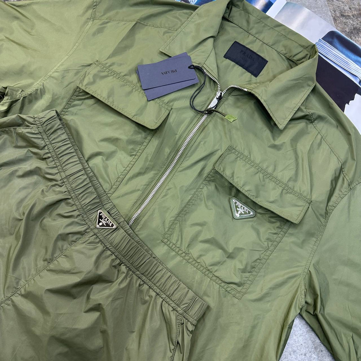 PRDA SHORT SET KHAKHI