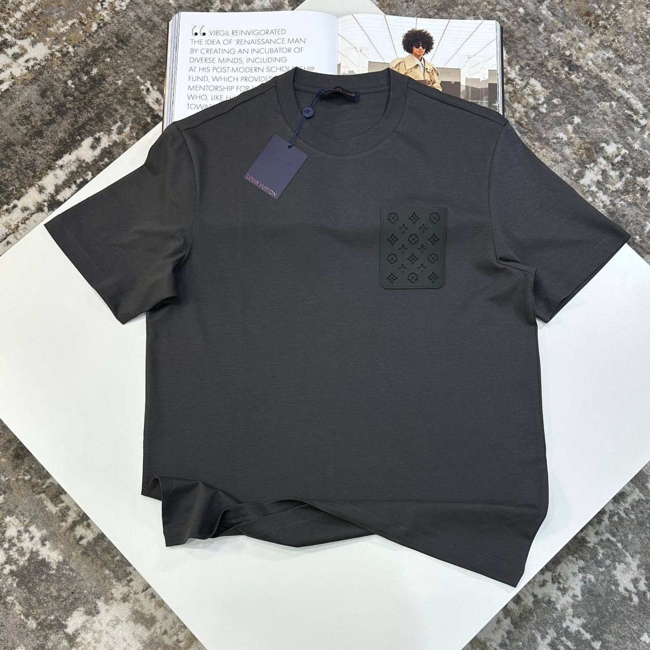L.V SHORT SET DARKGREY/BLACK
