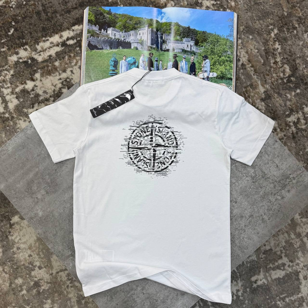 S.I BACK BIGPRINT T-SHIRT WHITE