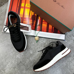 L/P TRAINER BLACK/WHITE