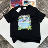CSA-BLNCA  FRONT BIG PRINT T SHIRT BLACK