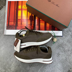 L/P TRAINER BROWN/WHITE
