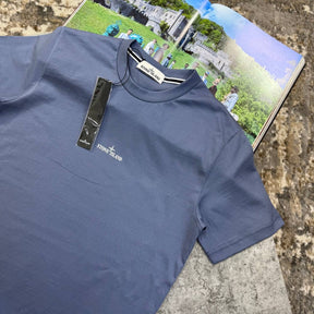 S.I BACK BIGPRINT T-SHIRT BLUE