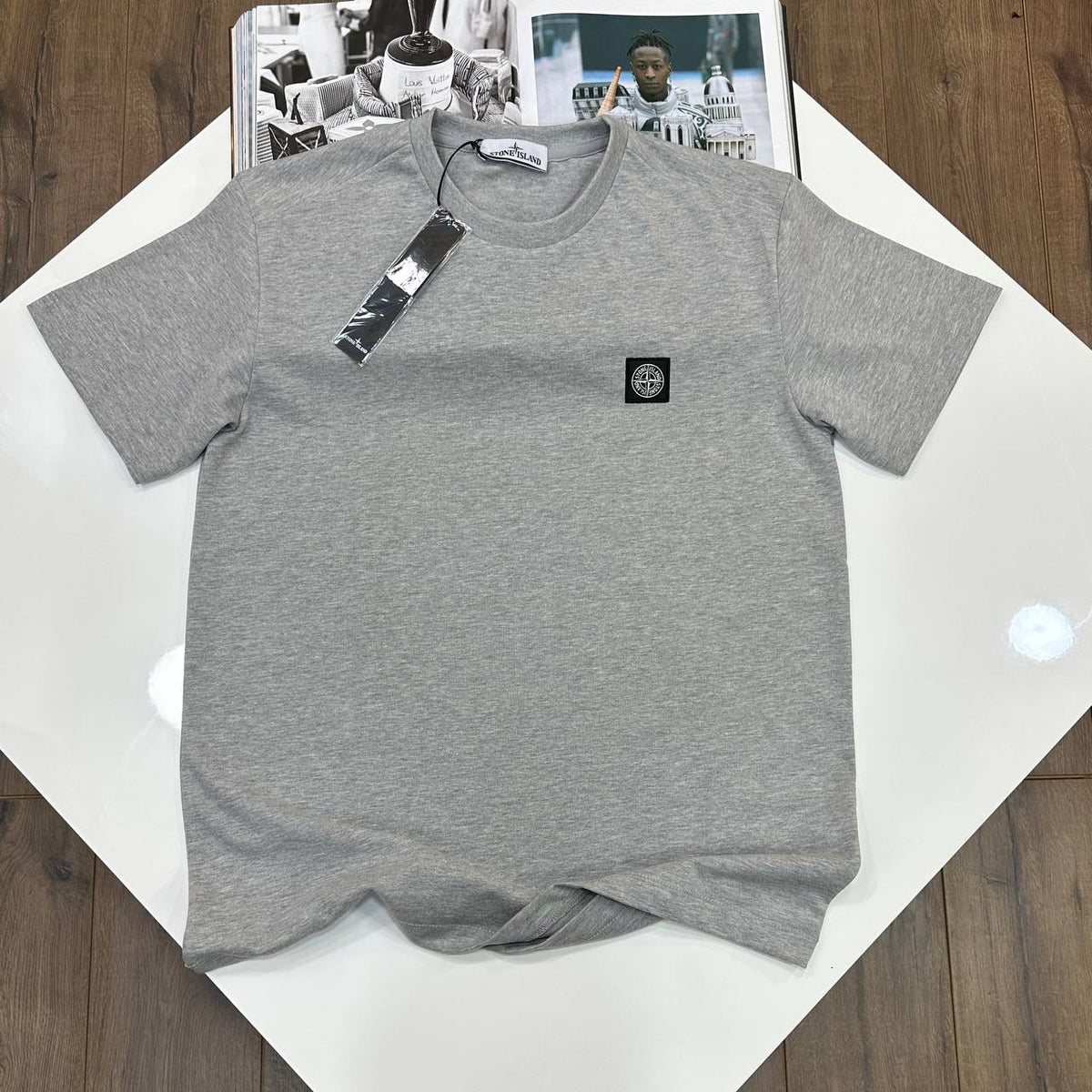STNE CLASSIC TSHIRT-LIGHT GREY