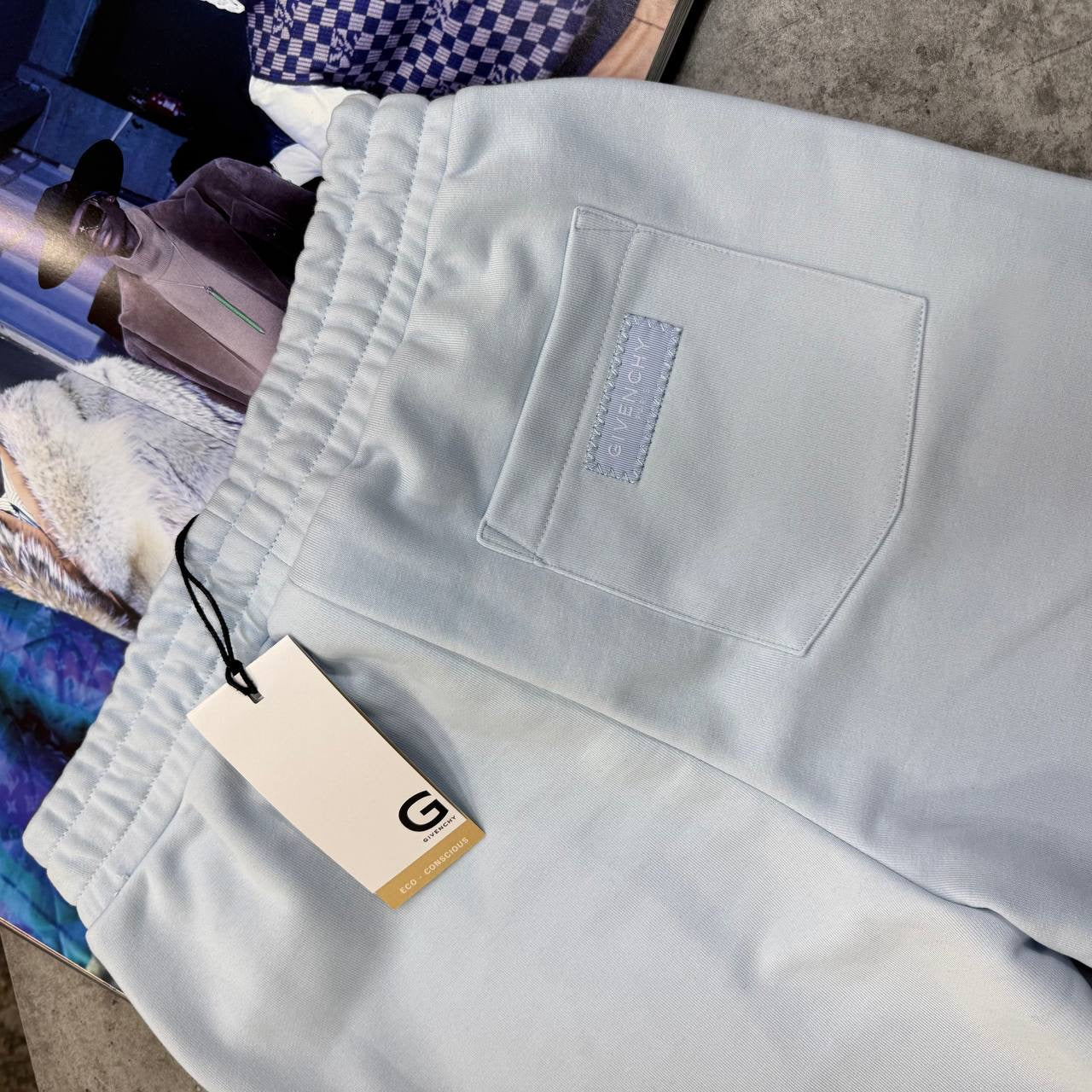 GVNCHY SHORT SET LIGHTBLUE