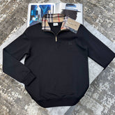 BRBRY HALFZIP BLACK