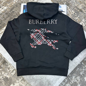 BRBRY BACK BIG BADGE HOODIE