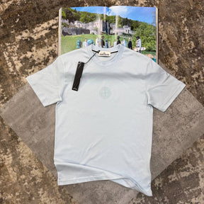 S.I BACK BIGPRINT T-SHIRT LIGHTBLUE