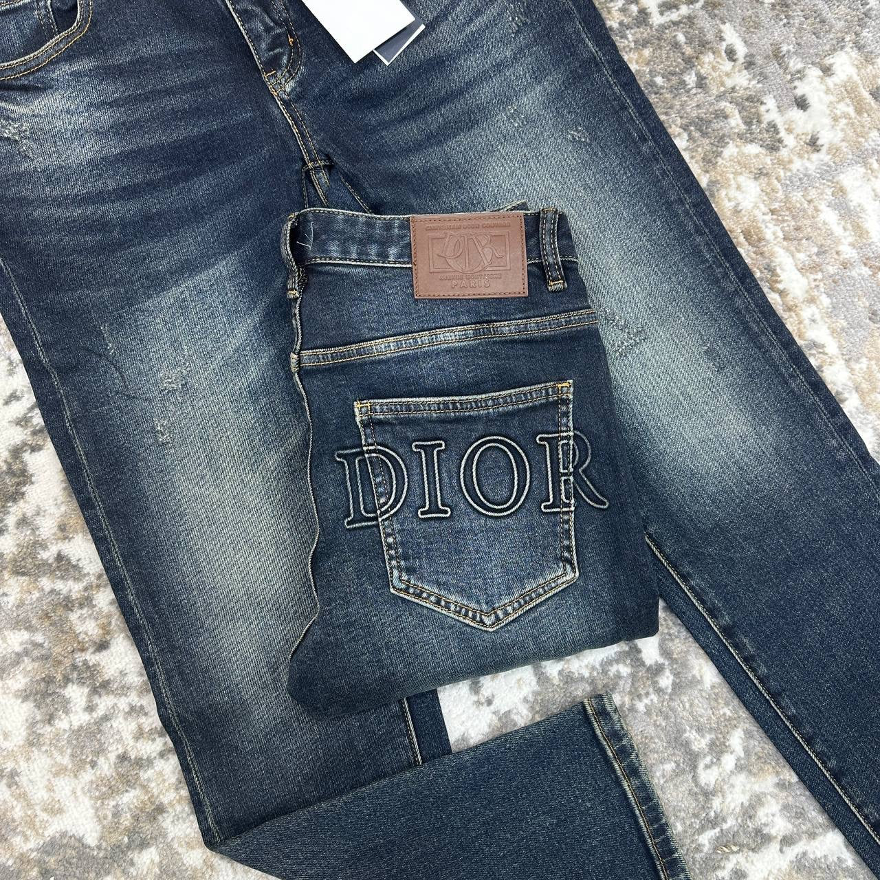 DOR SLIM FIT JEANS BLACK