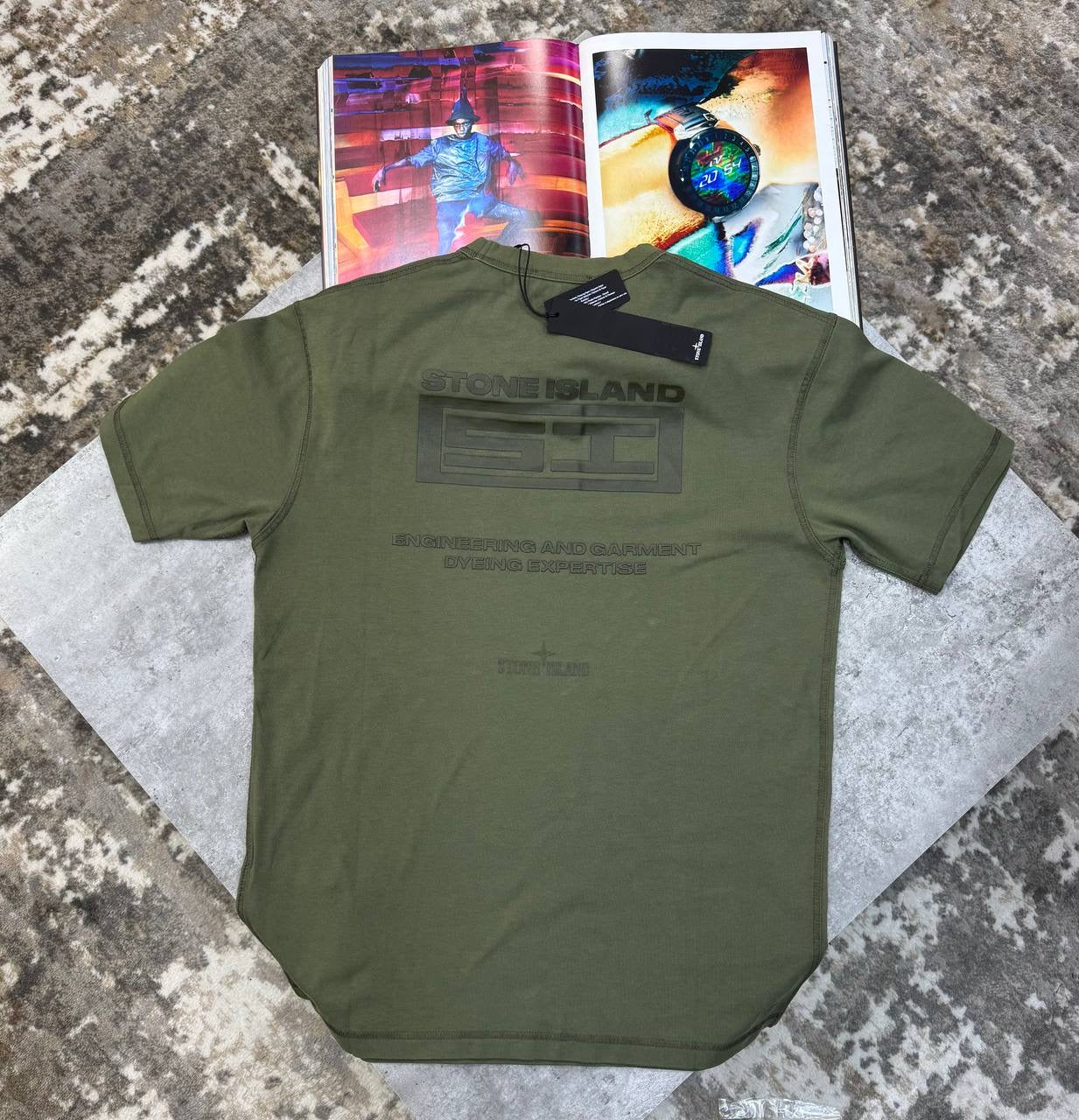 S.I TSHIRT KHAKHI