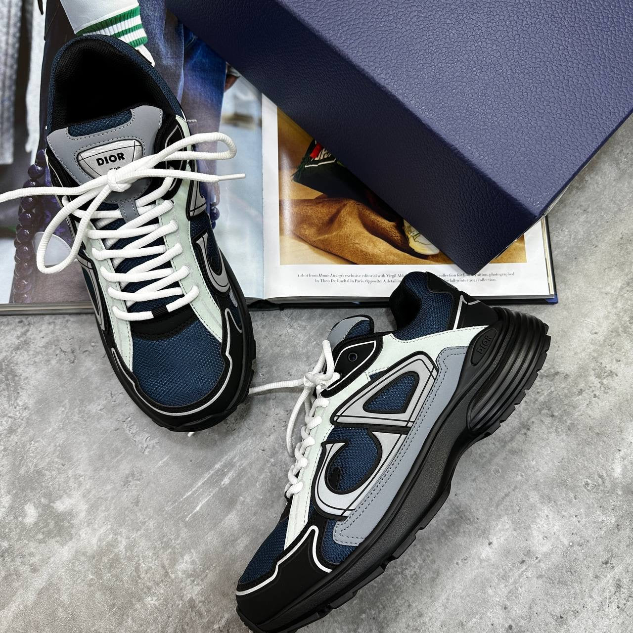 B3 TRAINER BLACK|WHITE|BLUE