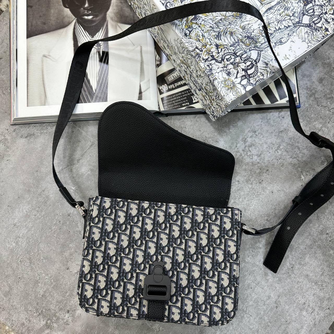 DOR SADLE BAG BLACK|BEIGE