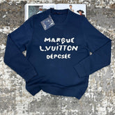 L.V EMBROIDERY JUMPER NAVY