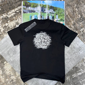 S.I BACK BIGPRINT T-SHIRT BLACK