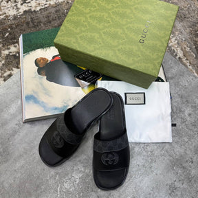 UCI SLIPPERS MENS BLACK