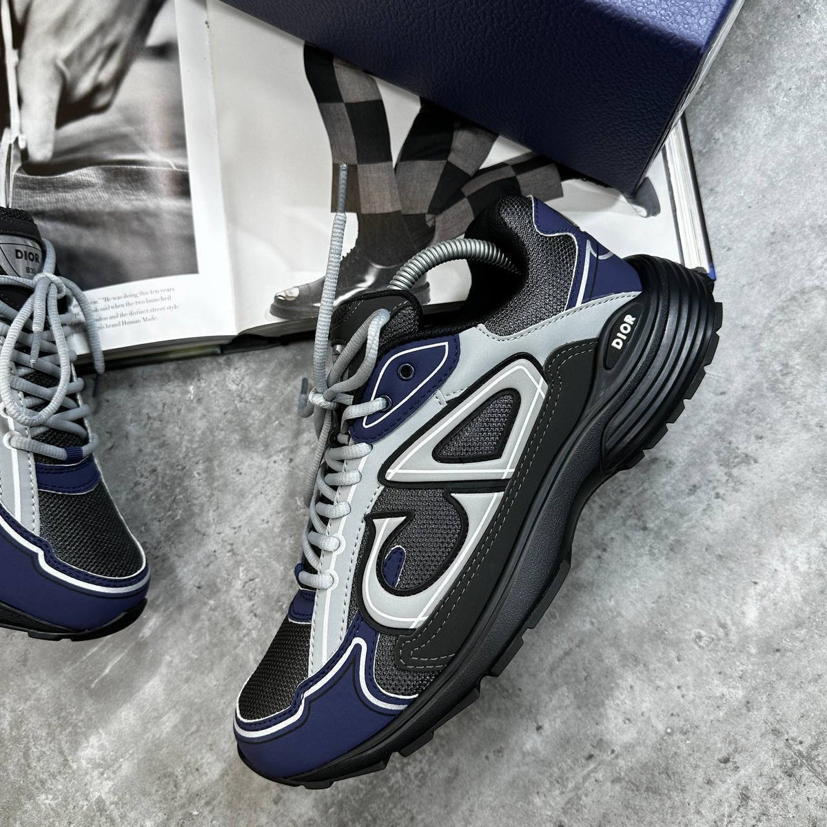 B-30 TRAINER BLACK|BLUE