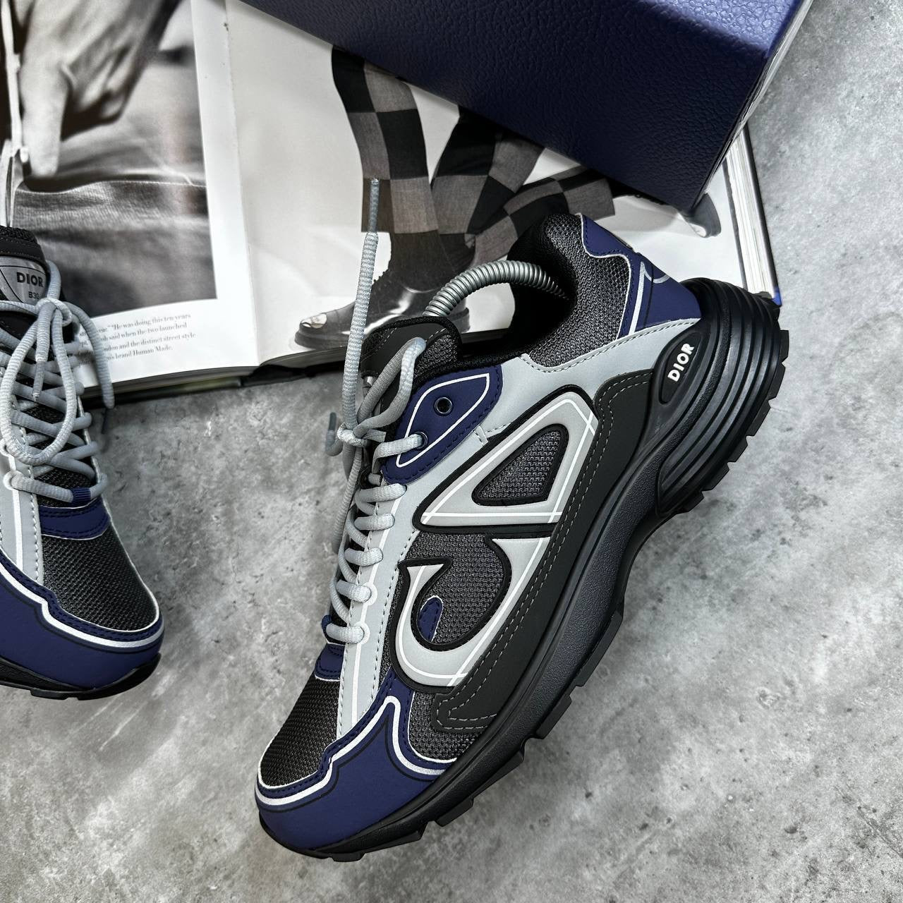 B-30 TRAINER BLACK|BLUE