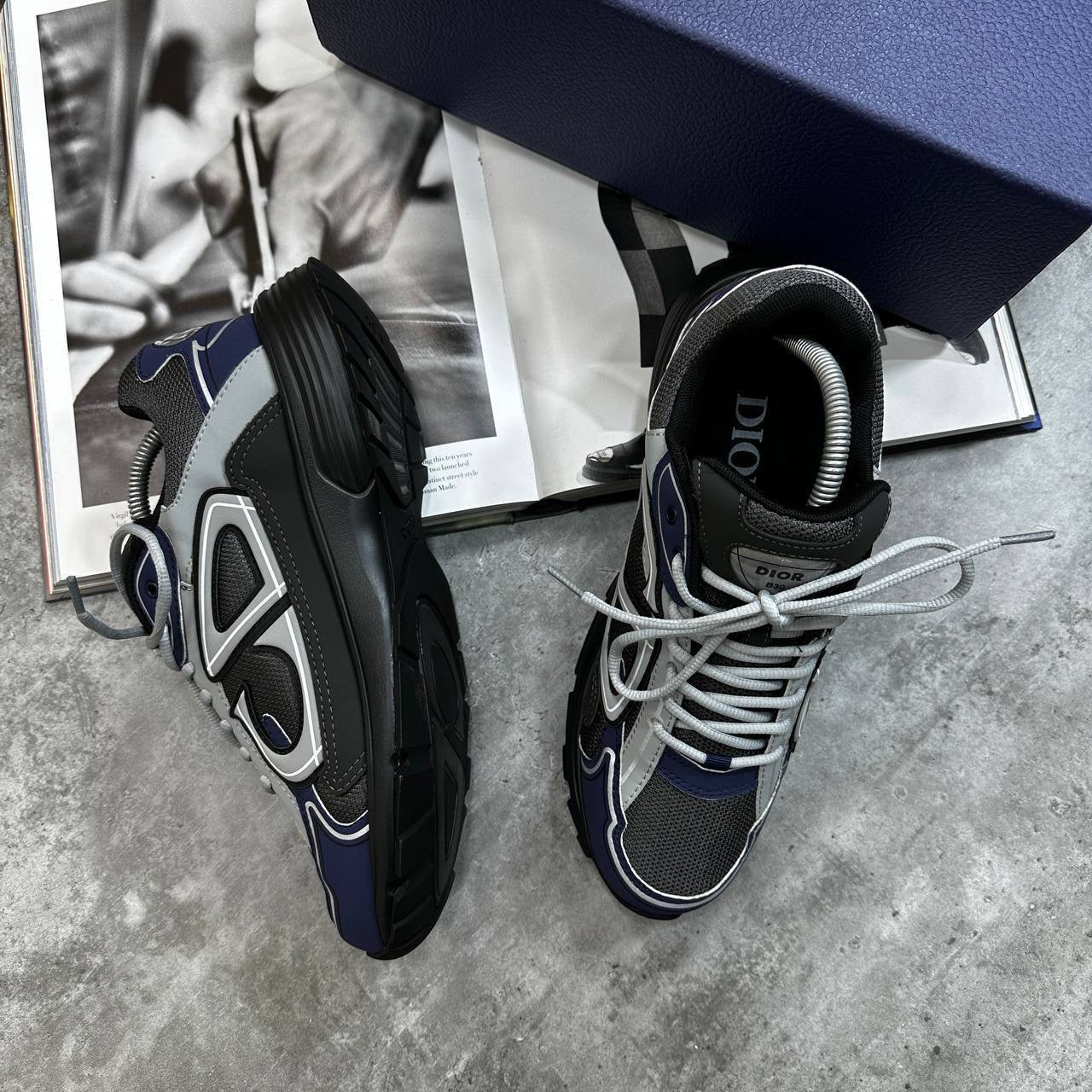 B-30 TRAINER BLACK|BLUE