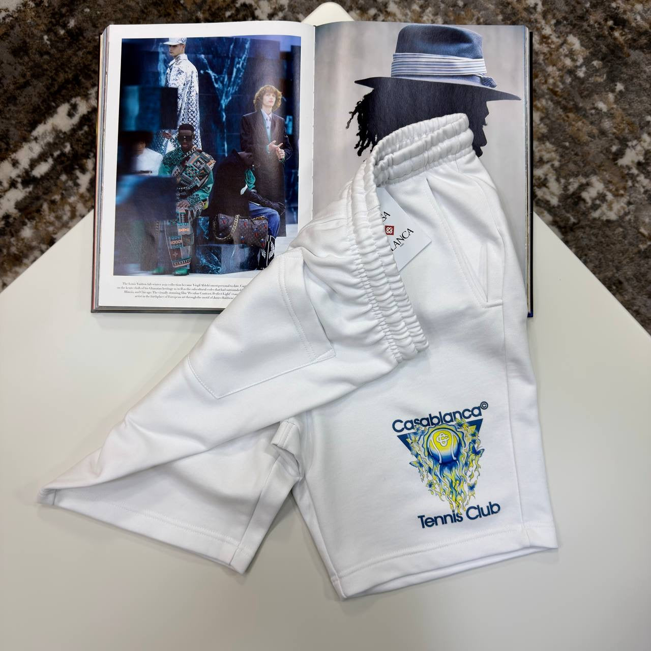 C.B SHORT WHITE