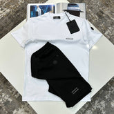 NCLR SHORT SET WHITE/ BLACK